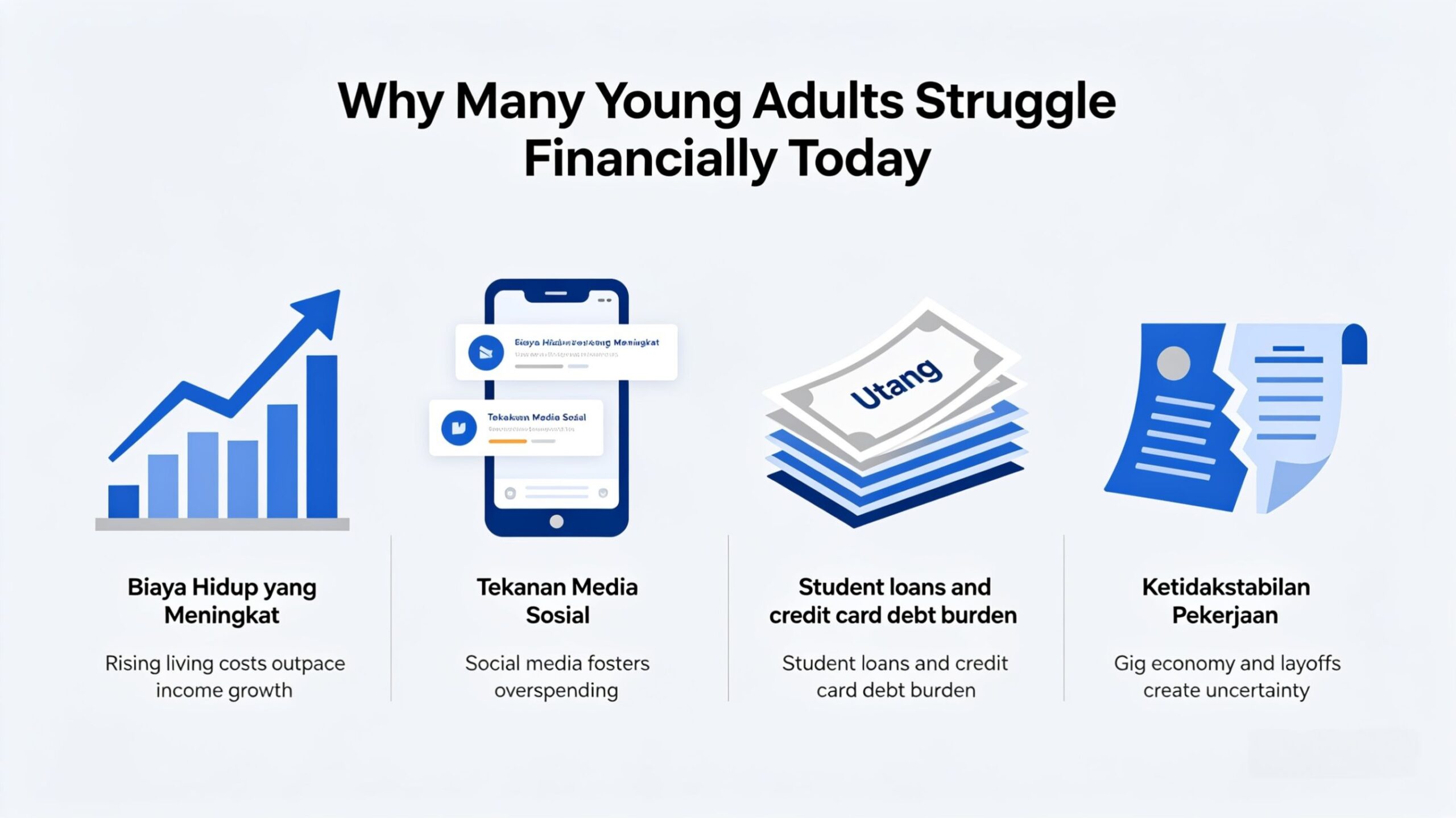 Why Many Young Adults Struggle Financially Today